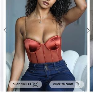 Chain to you bodysuit